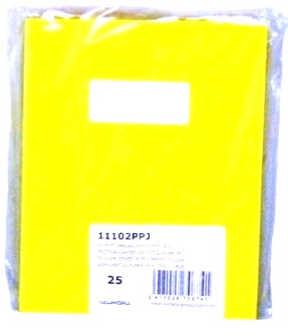 couverture cahier a5 jaune